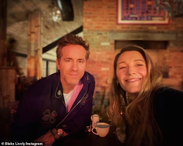 Blake Lively has shared loved-up snaps with her husband Ryan Reynolds as she enjoyed a slew of date nights in London