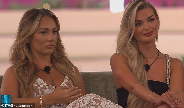 Megan Moore and Helena Forde were part of a 'rival' group