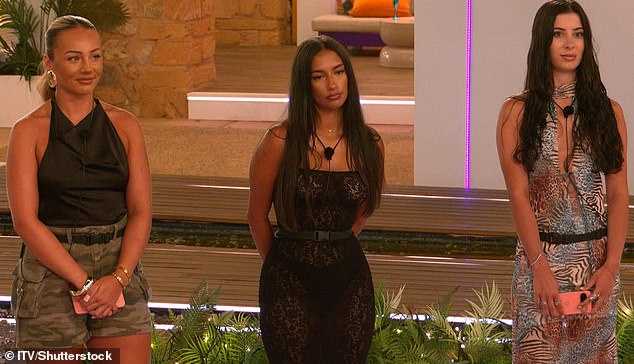 Megan Moore, Shakira Khan and Yasmin Pettet all competed on last year's Love Island