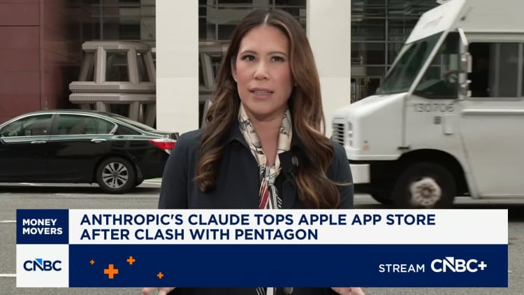 Anthropic's Claude tops Apple App Store after clash with Pentagon