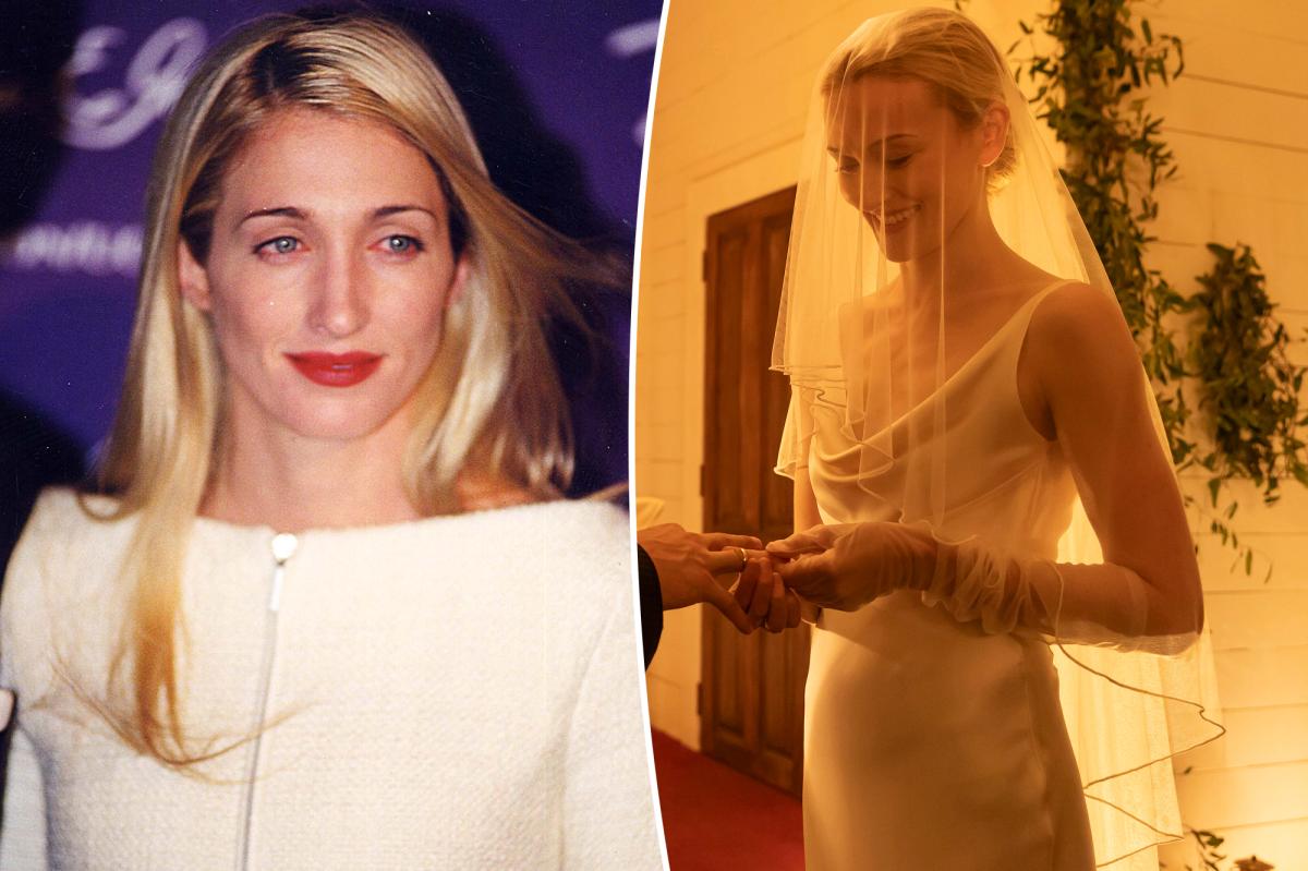 All about Carolyn Bessette Kennedy's wedding dress to marry John F. Kennedy Jr.
