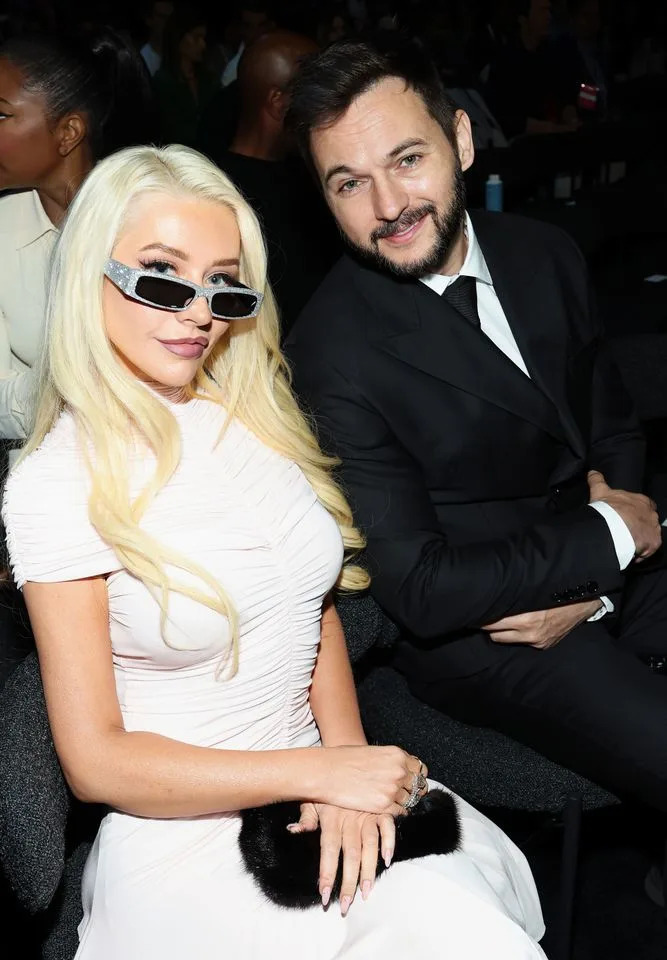 Christina Aguilera and fiancé Matthew Rutler on May 13, 2025 in Los Angeles, CaliforniaCredit: Getty Images