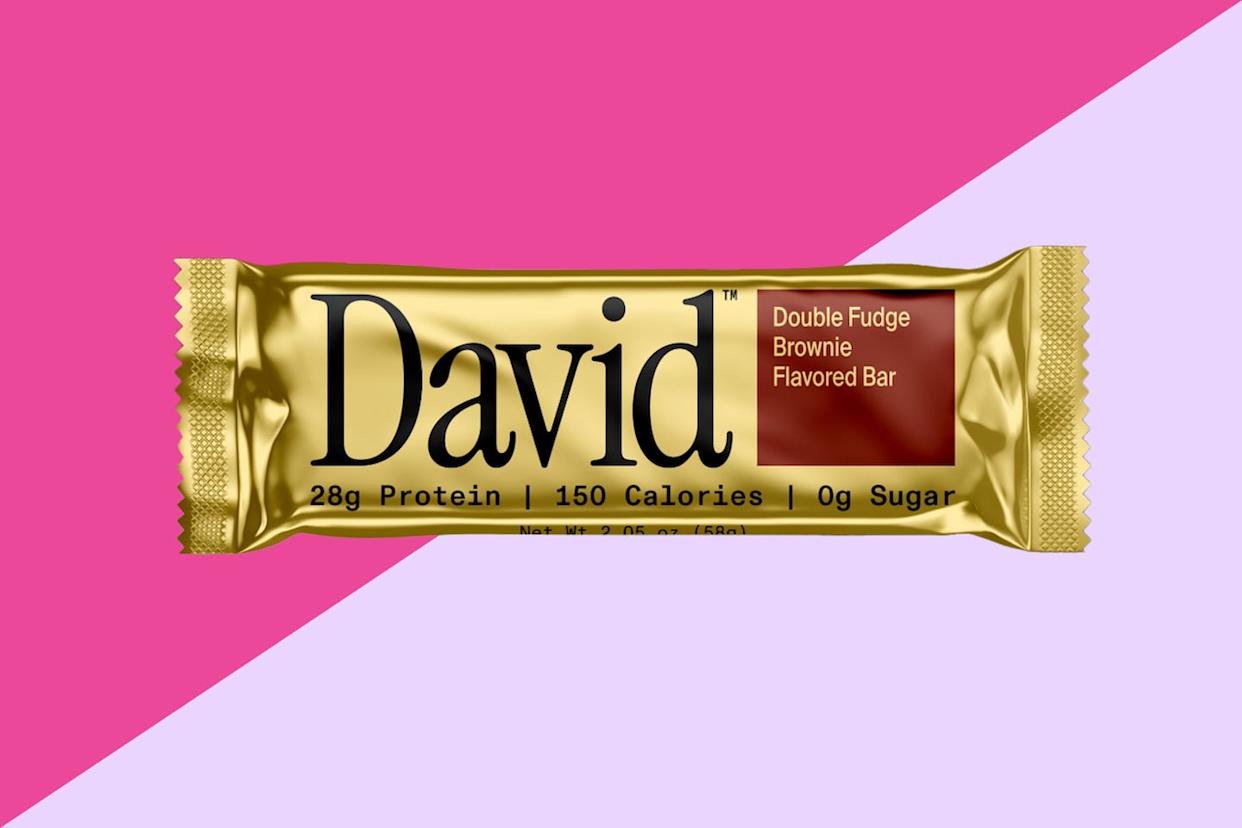 protein bar packaging featuring nutritional information