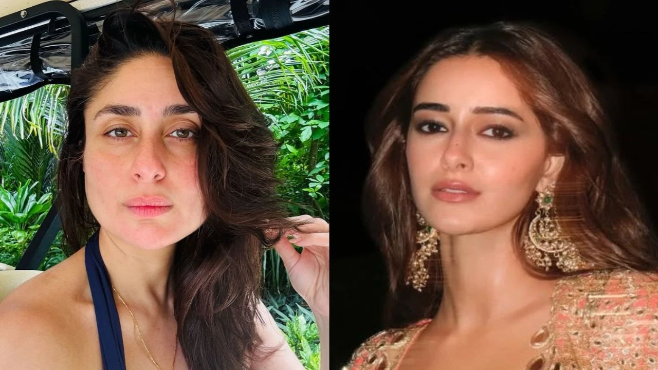 Kareena Kapoor and Ananya Panday: courtesy of Kareena Kapoor and Ananya Panday's Instagram