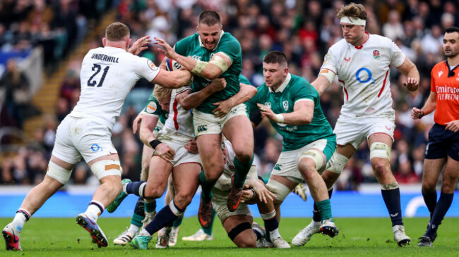 nick-timoney-with-stuart-mccloskey-as-he-is-tackled-by-sam-underhill