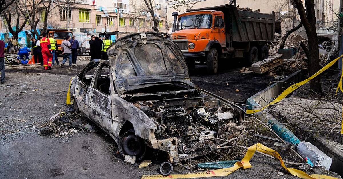 Huge blast rocks Tehran as Israel targets Iranian capital after Khamenei killed