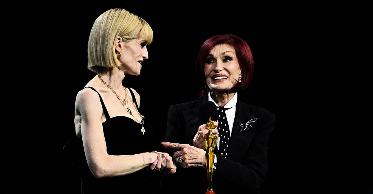 Sharon Osbourne remembers husband Ozzy as ‘authentic and gifted’ at Brit Awards