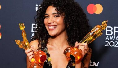 Olivia Dean wins big at Brits as Palestine and Peter Mandelson mentions censored