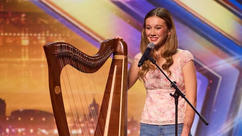 ‘Heavenly and sensational’: Teenage Co Armagh harpist earns standing ovation on Britain’s Got Talent