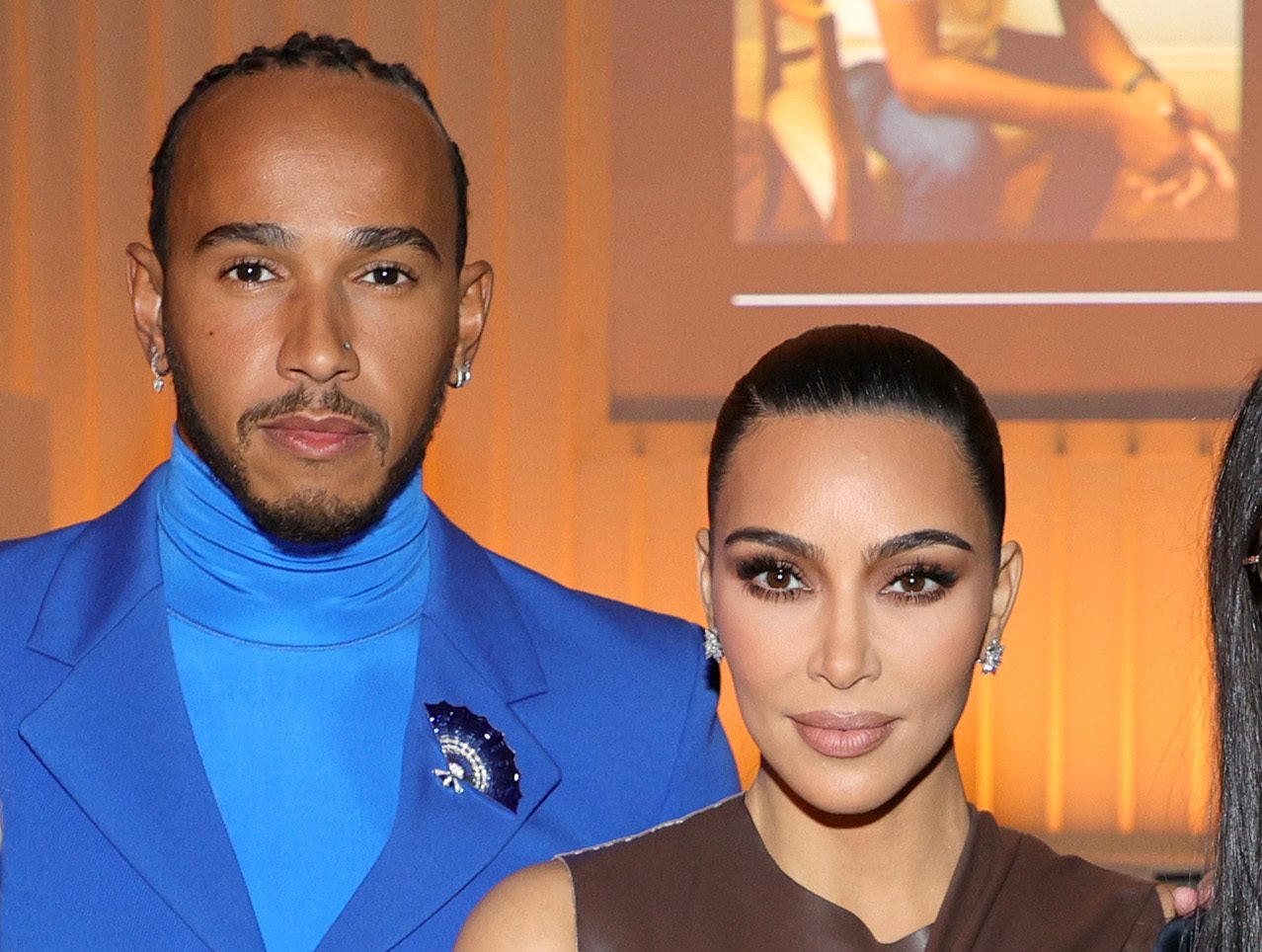 Kim Kardashian, Lewis Hamilton Get Steamy As Wedding Happens