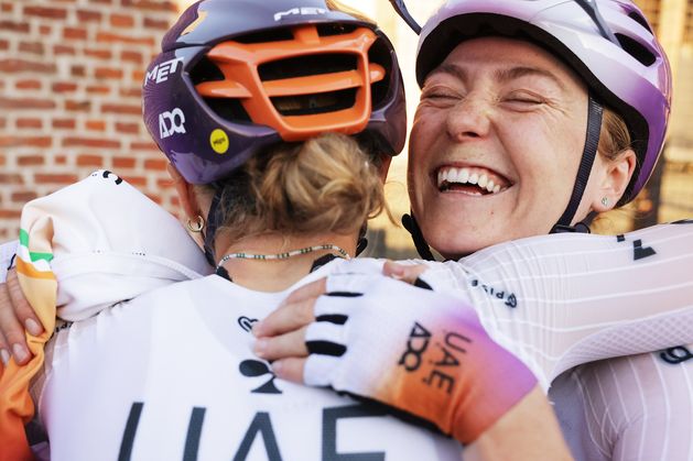 Lara Gillespie sprints to one of the biggest wins of her career at Samyn Ladies