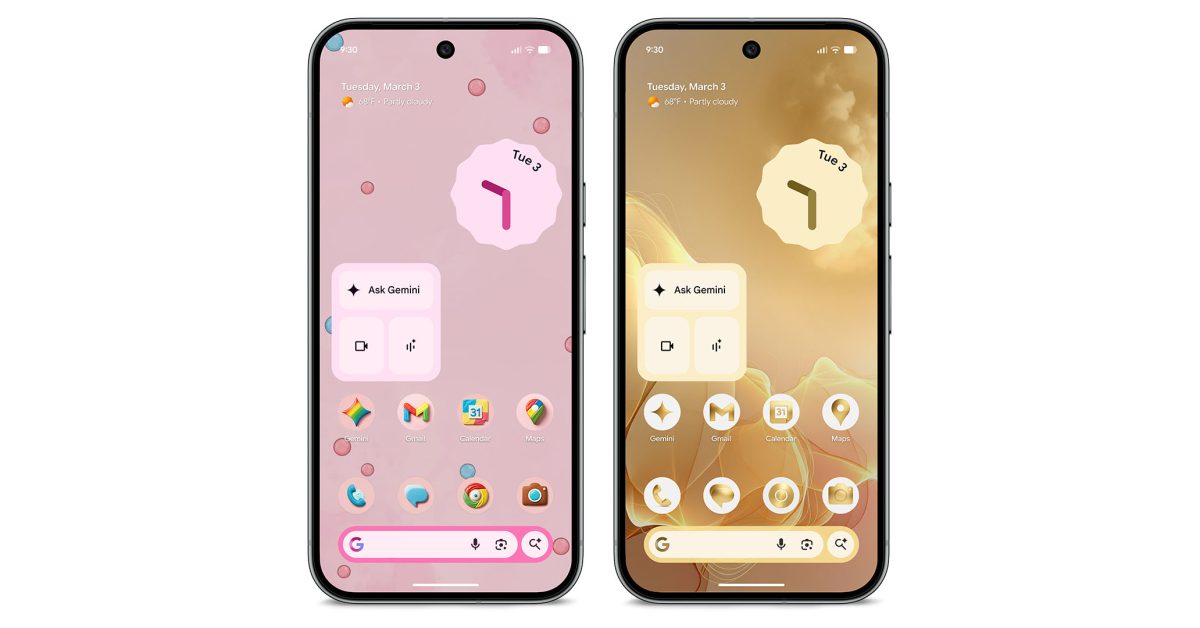 Google finally adds custom icon support to Pixel, but it's AI-only