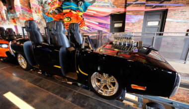 New Fast & Furious Roller Coaster’s Ride Vehicles Are 4 Flashy Hot Rods, Universal Studios Reveals