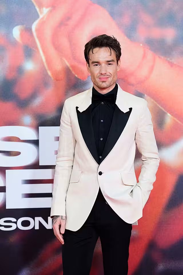 Liam Payne in a suit on the red carpet