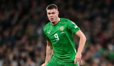 Evan Ferguson a major doubt for World Cup play-off as he is sent back to Brighton for assessment