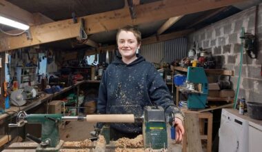 Meet the 13-year-old Wicklow boy who is turning local wood into pocket money