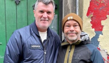 Dutch artist left stunned after Roy Keane approached him as he finished mural of footballing legend