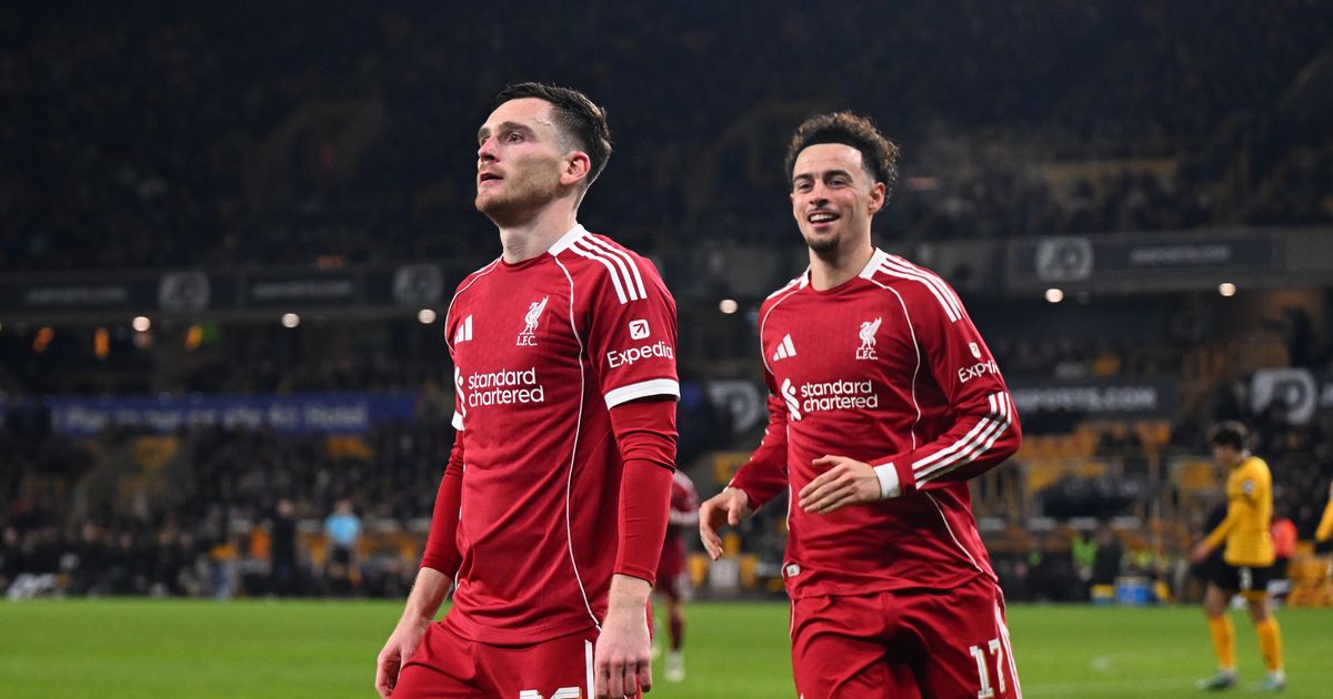 Liverpool player ratings, winners and losers vs Wolves as Andy Robertson and 5 more stand out