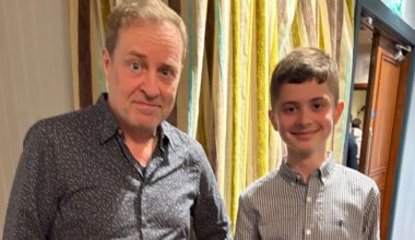 12-year-old Swords Father Ted fan meets his 'hero' Ardal O’Hanlon thanks to local legends
