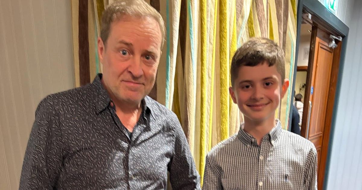 12-year-old Swords Father Ted fan meets his 'hero' Ardal O’Hanlon thanks to local legends