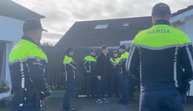 Major update as garda vans descend on Enoch Burke family home