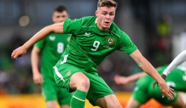 Evan Ferguson out of Ireland’s World Cup play-off and faces uncertain club future with ankle surgery booked for Monday