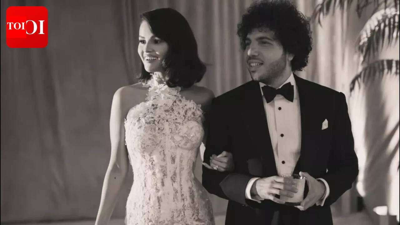 Selena Gomez shares UNSEEN wedding pics as she wishes husband Benny Blanco on his birthday |