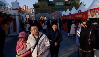 China consumer prices jump on holiday boost; factory-gate deflation lingers