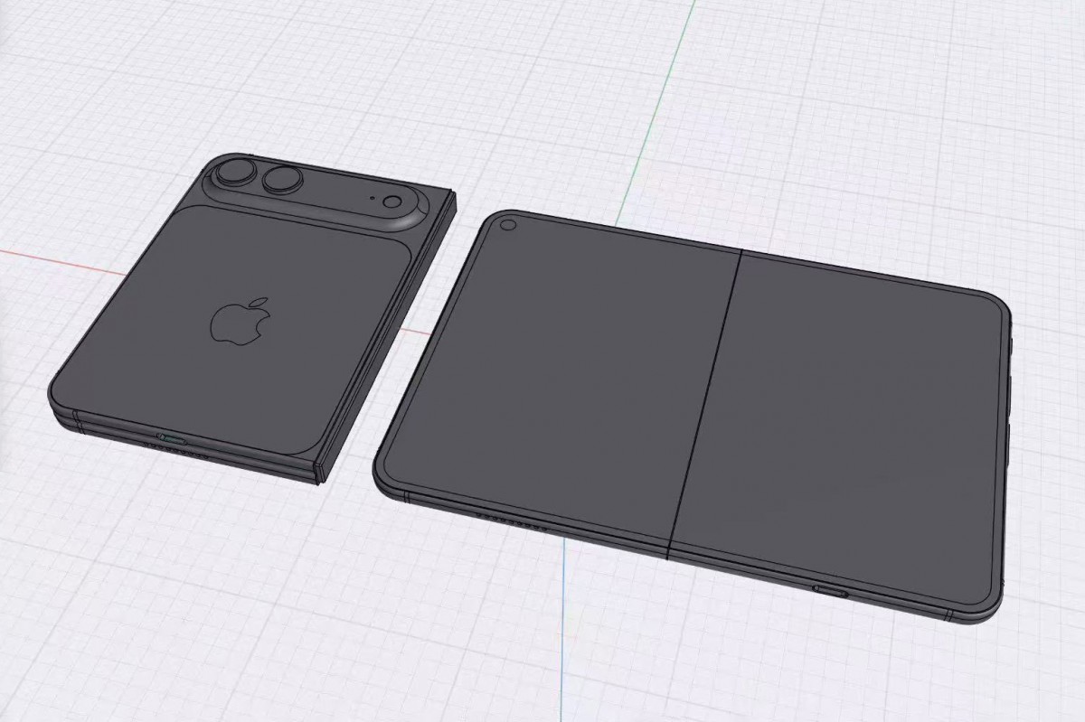 iPhone Fold shows up in updated CAD renders