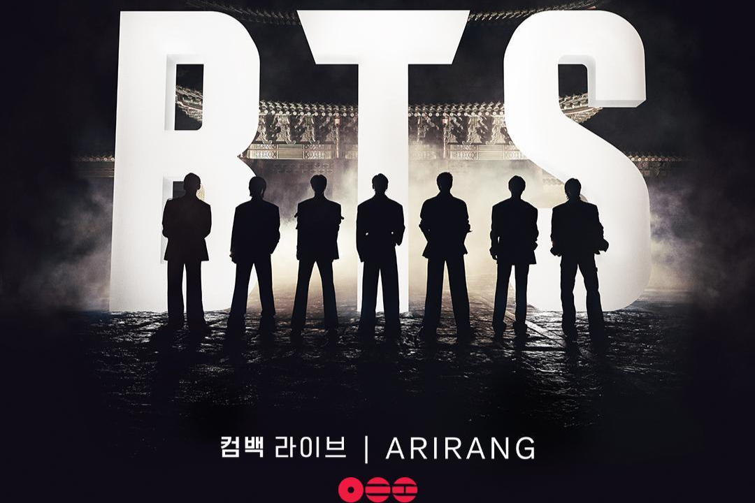 A poster for BTS’ comeback live event, scheduled to take place at Gwanghwamun Square in Seoul, March 21 / Courtesy of Netflix