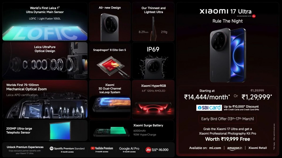 Xiaomi 17 and Xiaomi 17 Ultra go official in India