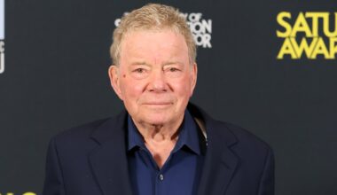 William Shatner reveals shattered shoulder from horse riding accident