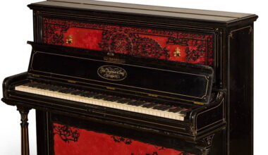 Piano John Lennon used to write Beatles songs fetches record amount at auction