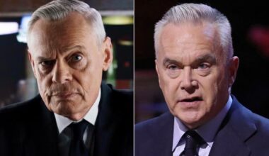 Martin Clunes recalls watching ‘chilling’ Huw Edwards clip while preparing to portray ex-BBC newsreader