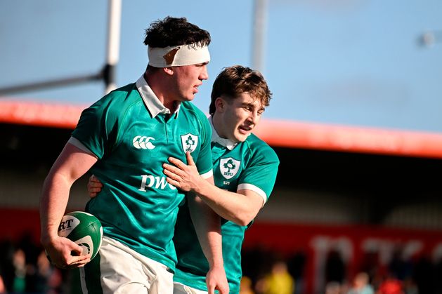 Ireland U-20s secure Triple Crown with seven-try demolition of Scotland