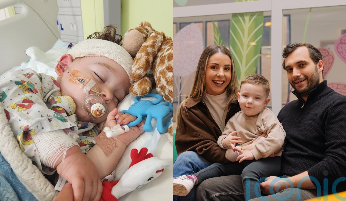 ‘Three GP visits misdiagnosed my son’s rare brain tumour as infections before we had to rush him to hospital’