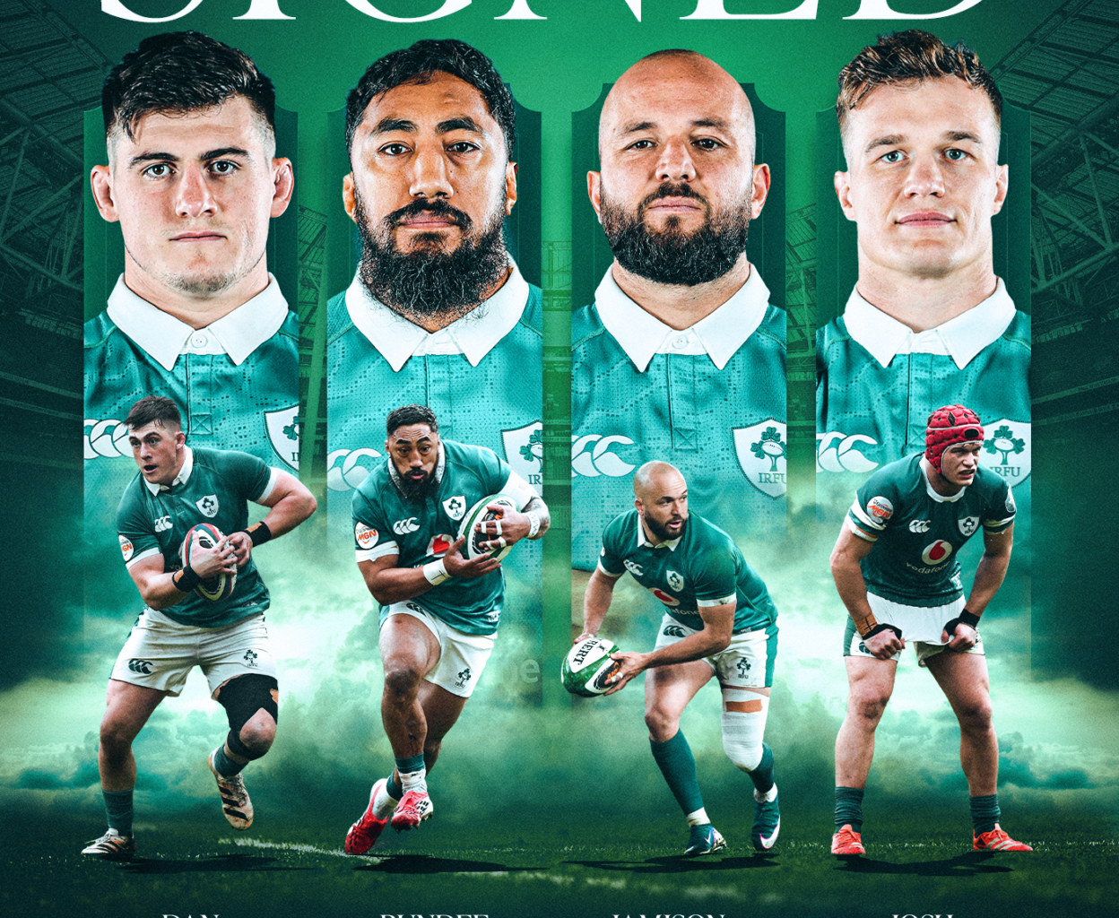 Irish Rugby | Aki, Sheehan, Gibson-Park and van der Flier Sign New IRFU Contracts