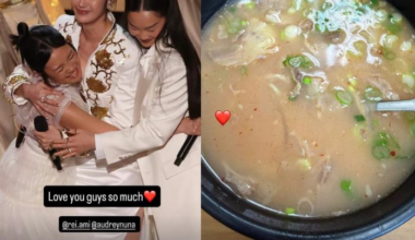 EJAE, center, with Audrey Nuna, right, and Rei Ami / Captured from EJAE