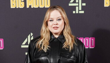 Nicola Coughlan wows in black leather ensemble at Big Mood screening