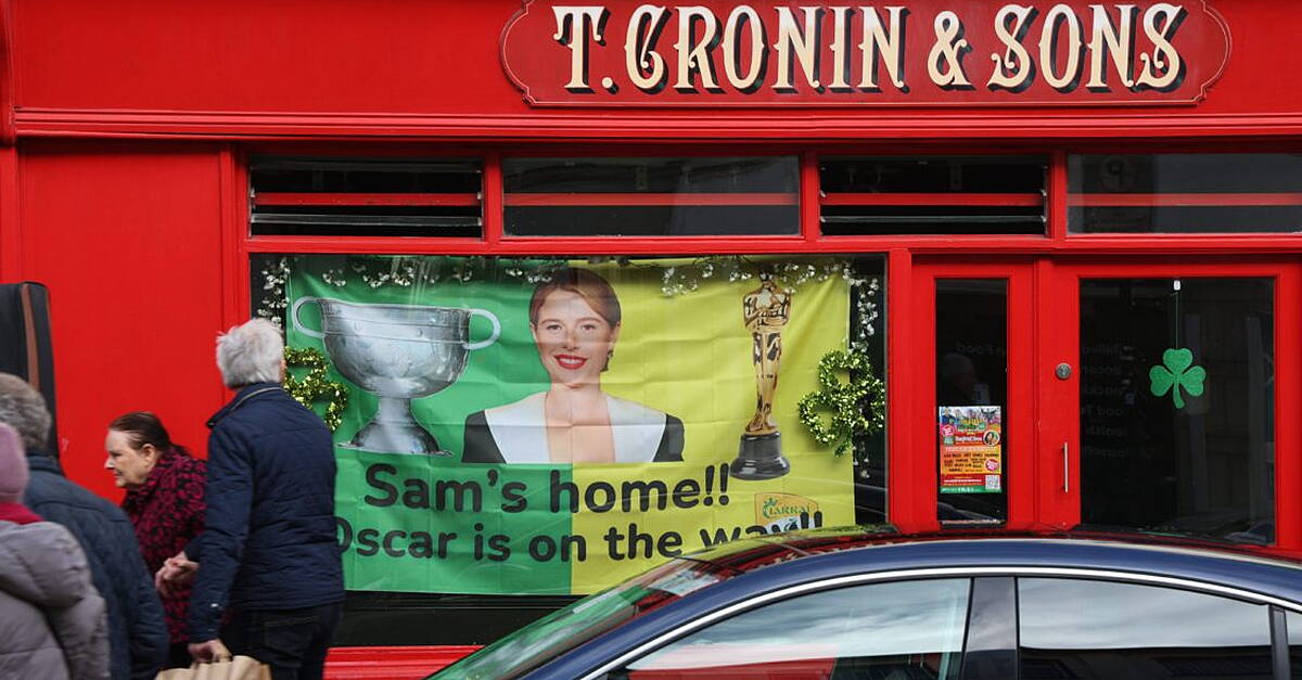 ‘She’ll get same welcome as Kerry team’, say residents after Buckley’s Oscar win