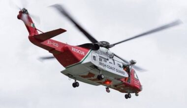 Crew member evacuated by helicopter from container ship off Cork coast