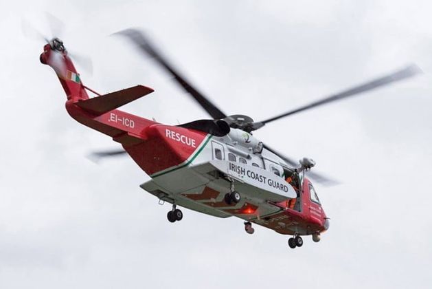 Crew member evacuated by helicopter from container ship off Cork coast