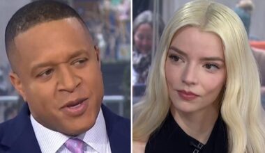 Craig Melvin Trolled For Asking Anya Taylor-Joy 'Ridiculous Question'