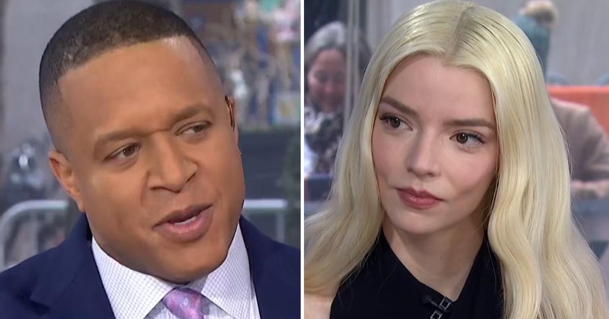 Craig Melvin Trolled For Asking Anya Taylor-Joy 'Ridiculous Question'