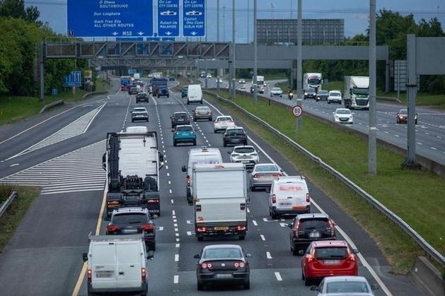 Delays for commuters due to M50 crash near Tallaght