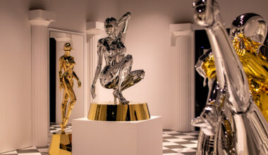 inside Hajime Sorayama’s stunning Tokyo retrospective