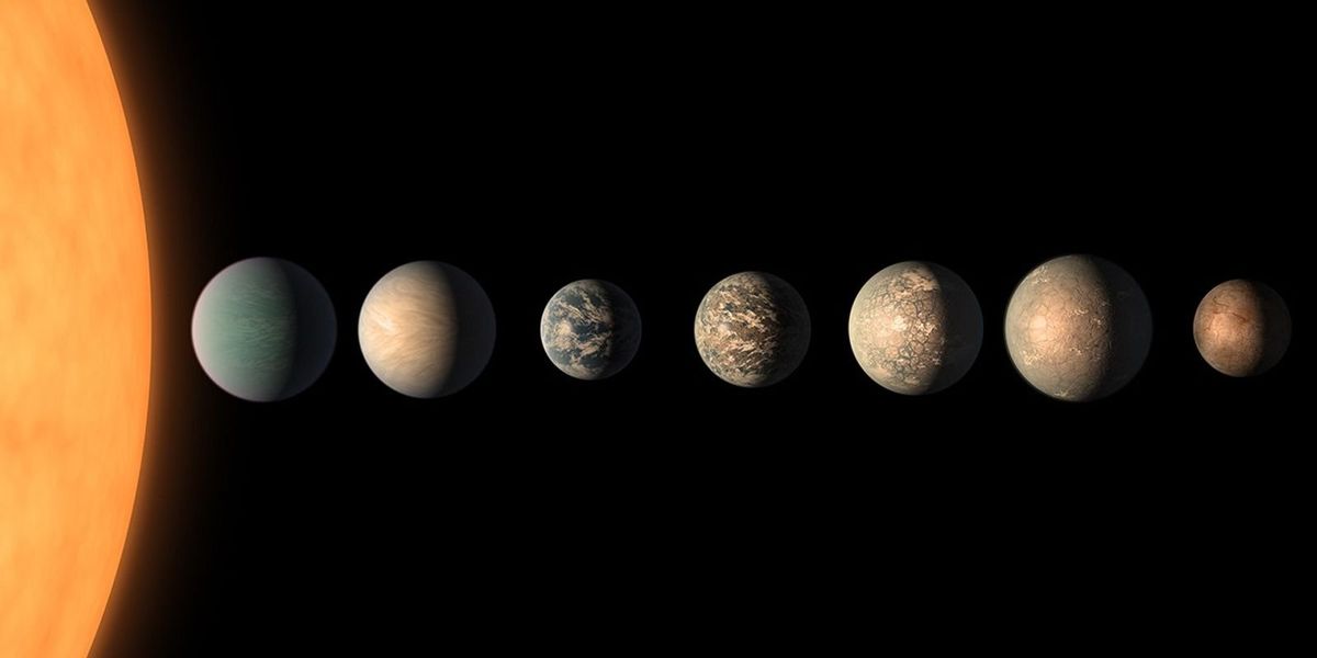 Space breakthrough as astronomers discover 45 'Earth-like' planets in 'habitable zone' which could harbour life