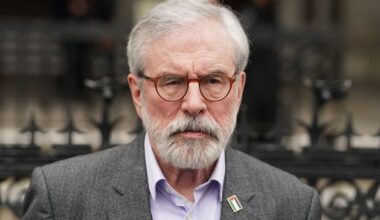 Civil action against Gerry Adams by three Provisional IRA bombing victims ‘should never have been brought’, he says as case withdrawn on final day