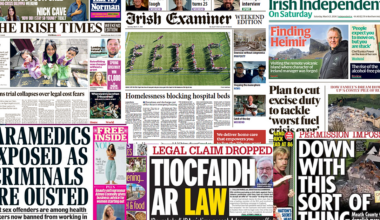 What the papers say: Saturday's front pages