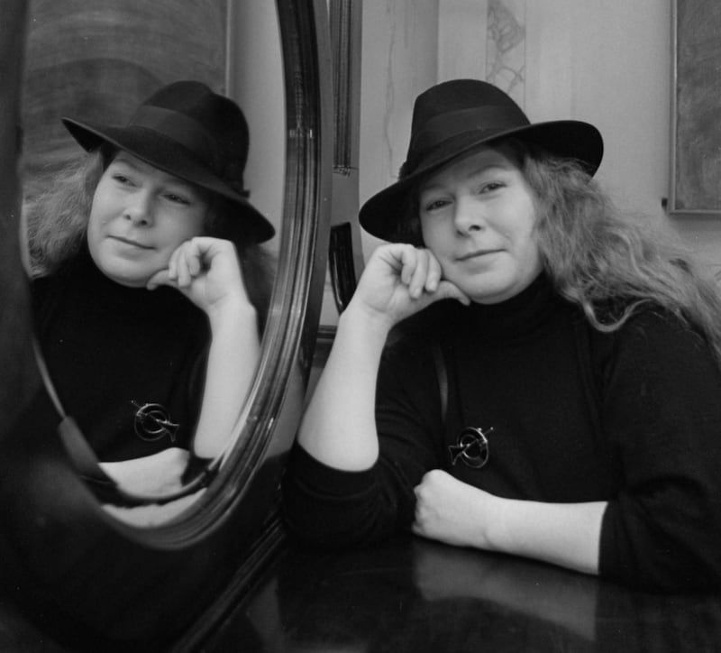 Portrait of musician Dolores Keane at the Harcourt Hotel in Dublin in 1993. Photograph: Getty 